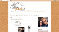 Desktop Screenshot of fallenpeach.blogspot.com