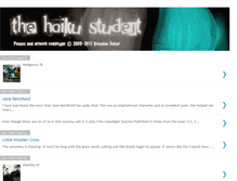 Tablet Screenshot of haikustudent.blogspot.com
