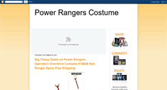 Desktop Screenshot of powerrangerscostume.blogspot.com