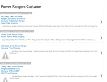 Tablet Screenshot of powerrangerscostume.blogspot.com