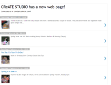 Tablet Screenshot of createstudiofun.blogspot.com
