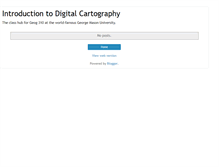 Tablet Screenshot of geog310.blogspot.com