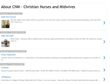 Tablet Screenshot of christian-nurses-and-midwives-about-c.blogspot.com