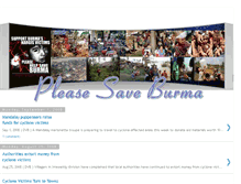 Tablet Screenshot of burma-cyclone.blogspot.com