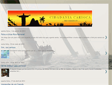 Tablet Screenshot of cidadaniacarioca.blogspot.com