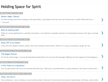 Tablet Screenshot of holdingspaceforspirit.blogspot.com