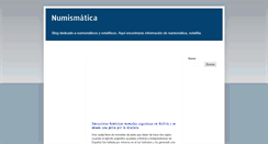 Desktop Screenshot of billetesymonedas.blogspot.com