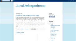 Desktop Screenshot of janskiwiexperience.blogspot.com