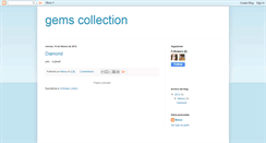 Desktop Screenshot of gemscollection.blogspot.com