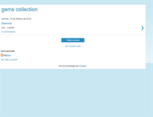 Tablet Screenshot of gemscollection.blogspot.com
