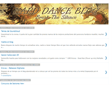 Tablet Screenshot of harddancesound.blogspot.com