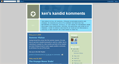 Desktop Screenshot of kenskandidkomments.blogspot.com