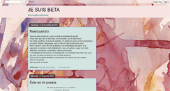 Desktop Screenshot of jesuisbeta.blogspot.com