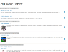 Tablet Screenshot of cpmiguelservet.blogspot.com