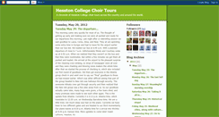 Desktop Screenshot of hcchoirtours.blogspot.com