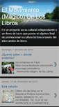 Mobile Screenshot of elmovimientodeloslibros.blogspot.com
