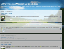 Tablet Screenshot of elmovimientodeloslibros.blogspot.com