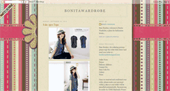 Desktop Screenshot of bonitawardrobe.blogspot.com