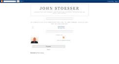 Desktop Screenshot of johnstoesser.blogspot.com