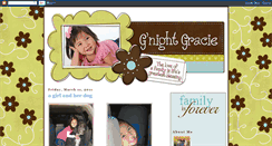 Desktop Screenshot of gnightgracie.blogspot.com