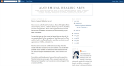 Desktop Screenshot of alchemicalhealingarts.blogspot.com