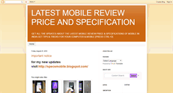 Desktop Screenshot of mobileinternettips.blogspot.com
