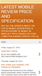 Mobile Screenshot of mobileinternettips.blogspot.com