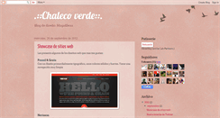 Desktop Screenshot of chalecoverde.blogspot.com