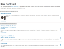 Tablet Screenshot of beernorthwest.blogspot.com