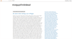 Desktop Screenshot of niceguysfinishdead.blogspot.com