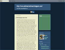Tablet Screenshot of akhmad-akhmad.blogspot.com