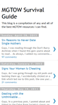 Mobile Screenshot of mgtowsurvivalguide.blogspot.com