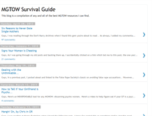 Tablet Screenshot of mgtowsurvivalguide.blogspot.com