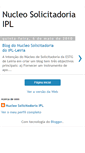 Mobile Screenshot of nsolicitadoriaipl.blogspot.com