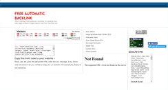 Desktop Screenshot of free-back-link-free.blogspot.com