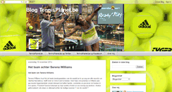 Desktop Screenshot of jamesgroenemans-tennisplanet.blogspot.com