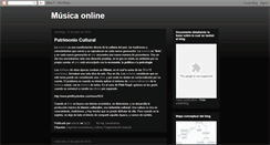 Desktop Screenshot of comercializaciondelamusica.blogspot.com