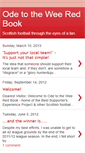 Mobile Screenshot of odetotheweeredbook.blogspot.com
