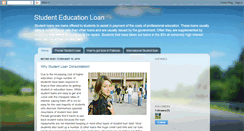 Desktop Screenshot of educatloan.blogspot.com