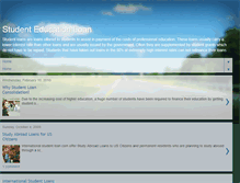 Tablet Screenshot of educatloan.blogspot.com