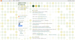 Desktop Screenshot of abriendopuertasac.blogspot.com