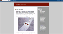 Desktop Screenshot of carpetstainss.blogspot.com