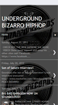 Mobile Screenshot of bizarrohiphop.blogspot.com