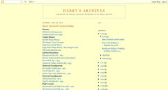 Desktop Screenshot of lawfordherry.blogspot.com