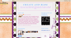 Desktop Screenshot of createandblog.blogspot.com