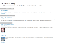 Tablet Screenshot of createandblog.blogspot.com