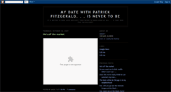 Desktop Screenshot of mydatewithpat.blogspot.com