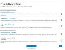 Tablet Screenshot of freesoftware7000.blogspot.com
