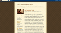 Desktop Screenshot of lithuanialist.blogspot.com