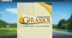 Desktop Screenshot of livrariagirassol.blogspot.com